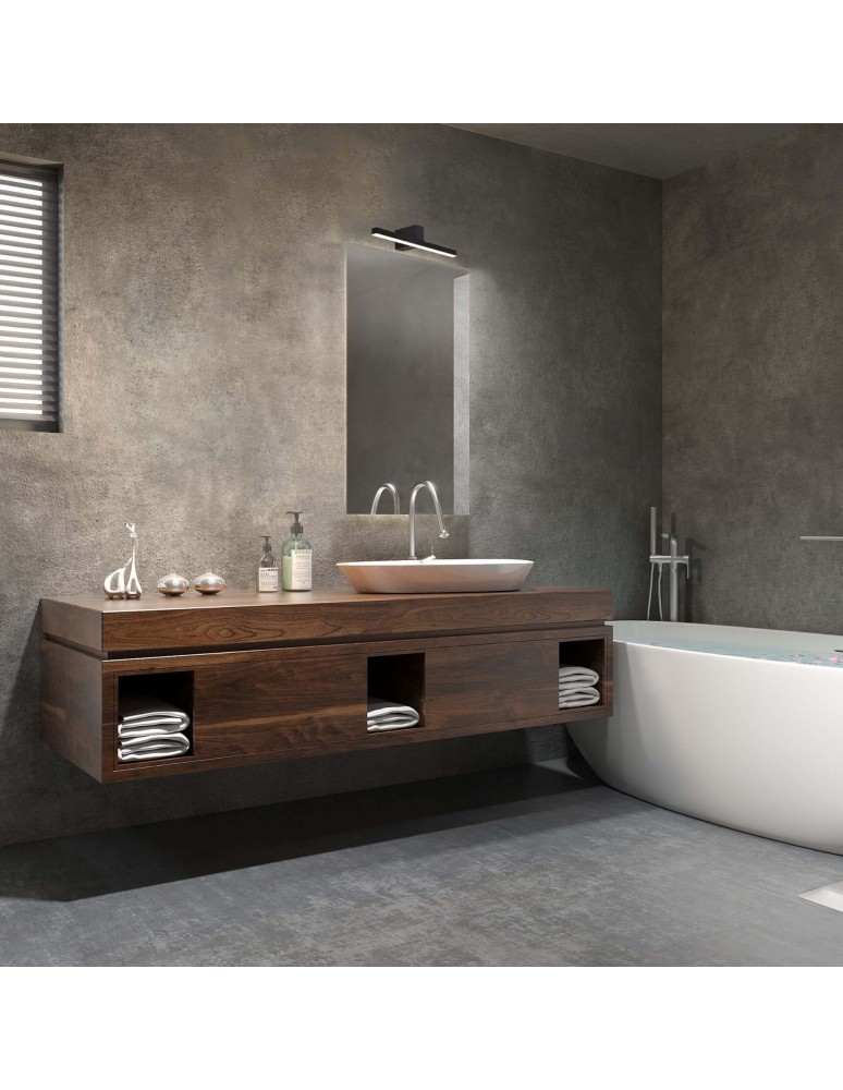 Bathroom wall lamps - Light Prestige Nevada wall lamp M black IP44 1xLED LP-778/1W M BK - product kolory-swiatla.pl 3