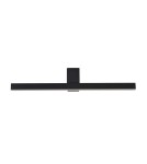Bathroom wall lamps - Light Prestige Nevada wall lamp M black IP44 1xLED LP-778/1W M BK - product 4