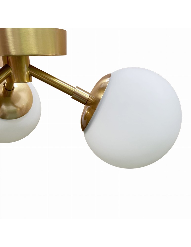 Ceiling lamps spheres - Light Prestige Dorado 3 plafond gold 3xG9 LP-002/3C - product kolory-swiatla.pl 2
