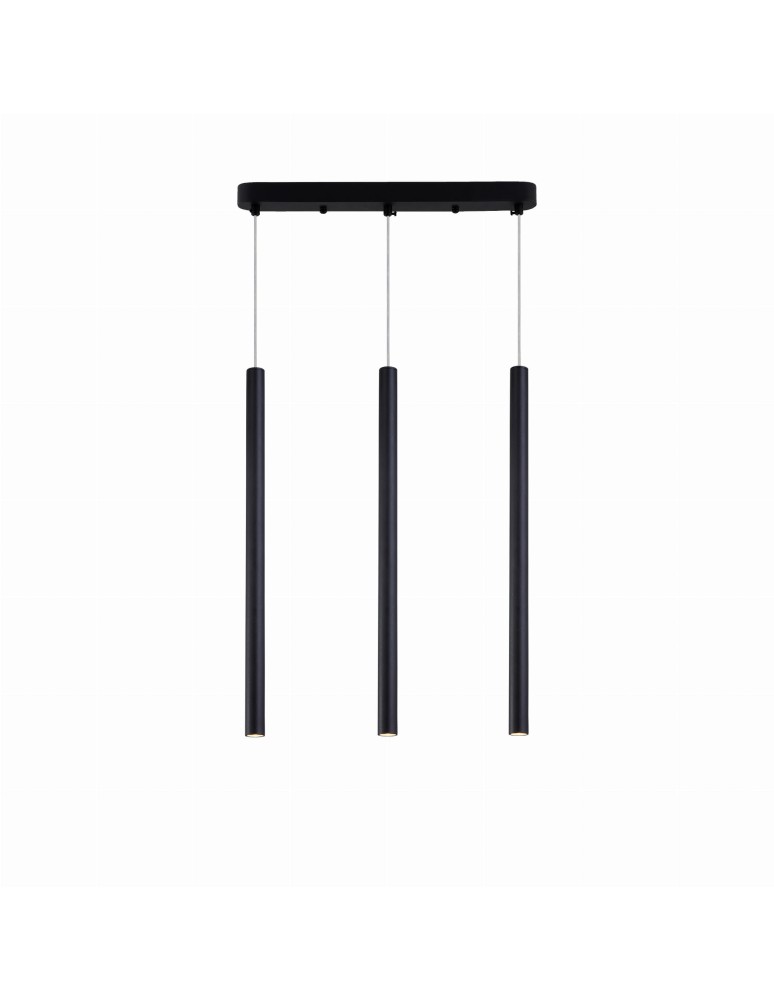 Pendant lamps on a strip - Light Prestige Lungo 3 line black 3xG9 LP-894/3L BK - product kolory-swiatla.pl 1