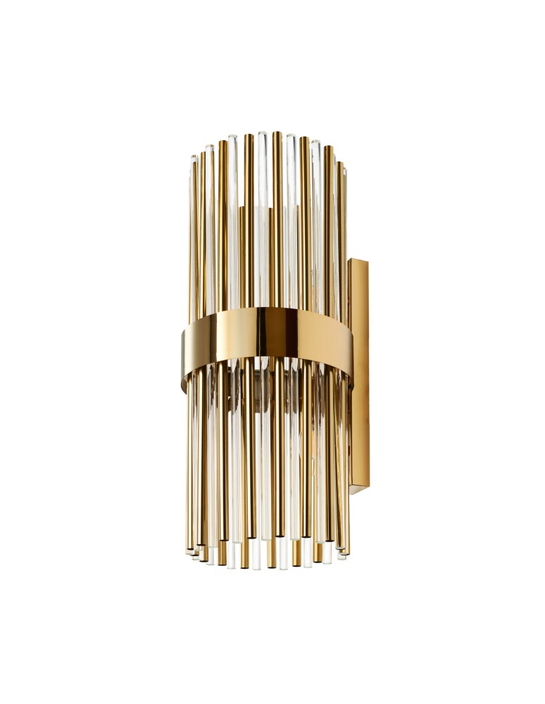 Glamour wall lamps - Step into Design LAGO gold 50cm wall lamp DW919 - product kolory-swiatla.pl 1