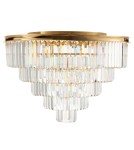 Ceiling lamps with crystals - Step into Design SPLENDORE gold 80cm ceiling plafond DN915-80 - product 3
