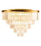 Ceiling lamps with crystals - Step into Design SPLENDORE gold 80cm ceiling plafond DN915-80 - product 4