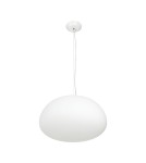Round pendant lamps - Step into Design LUCIDUM FLAT pendant lamp white 40cm ST-8718 - product 1