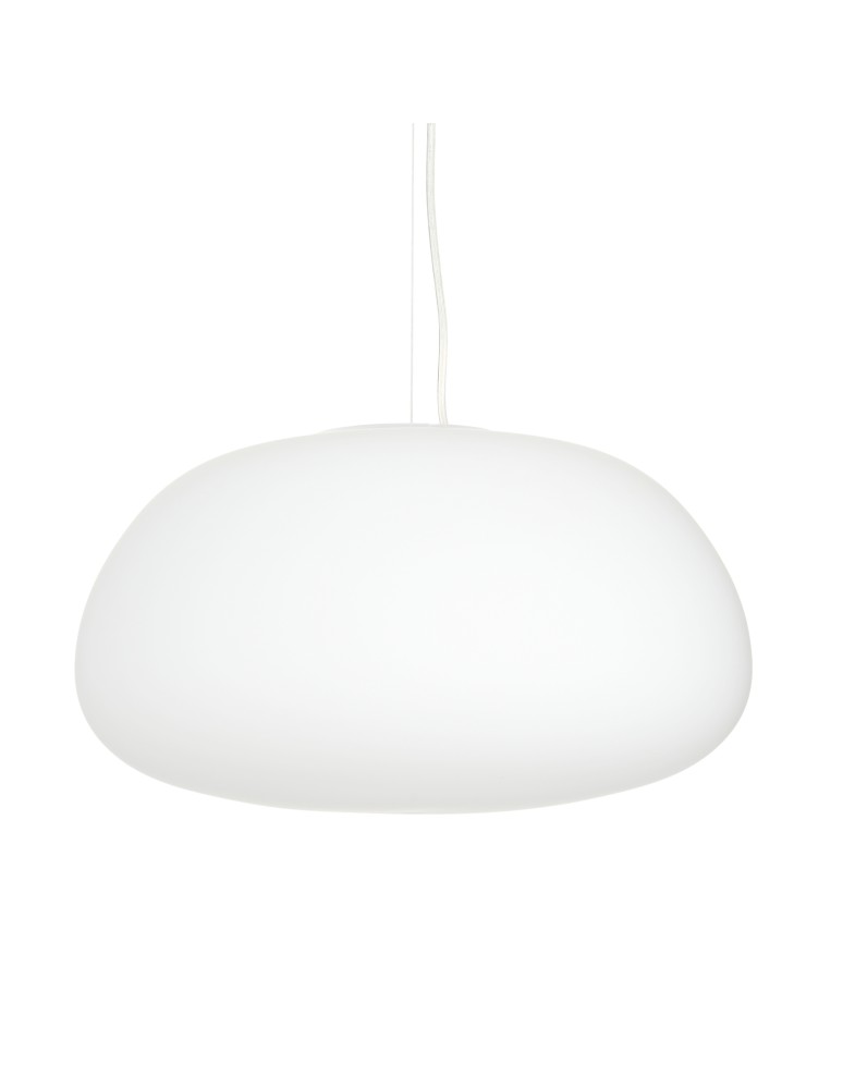 Round pendant lamps - Step into Design LUCIDUM FLAT pendant lamp white 40cm ST-8718 - product kolory-swiatla.pl 2