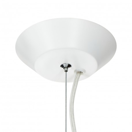 Step into Design Lampa wisząca LUCIDUM FLAT biała 40cm ST-8718