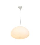 Round pendant lamps - Step into Design LUCIDUM FLAT pendant lamp white 40cm ST-8718 - product 5