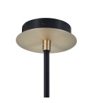 Pendant lamps spheres - Step into Design SPILLO black and gold 92cm pendant lamp ST-9389P-4 - product 5