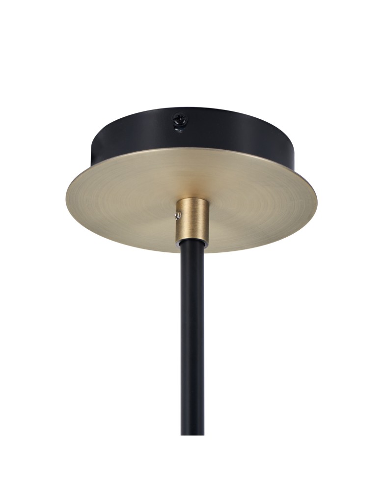 Pendant lamps spheres - Step into Design SPILLO black and gold 92cm pendant lamp ST-9389P-4 - product kolory-swiatla.pl 5