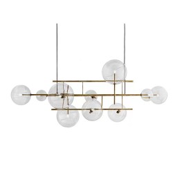 Step into Design Lampa wisząca CHARM mosiądz 200cm ST-9757P-L