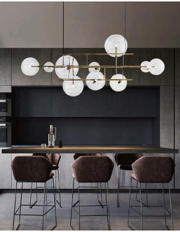 Step into Design Lampa wisząca CHARM mosiądz 200cm ST-9757P-L - produkt 2