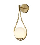 Wall lamps spheres - Step into Design DROP wall lamp white gold 45cm ST-F079 gold - product 1