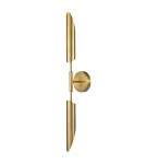 Designer wall lamps - Step into Design MIKA-2 gold 76cm wall lamp ST-F085 - product 1