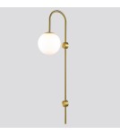 Designer wall lamps - Step into Design DANTE gold 78cm wall lamp ST-F075 - product 2