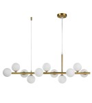 Pendant lamps over the island - Step into Design MINI MOON gold 100cm pendant lamp ST-8118P-11 gold - product 1