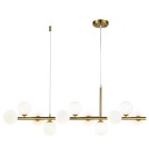 Pendant lamps over the island - Step into Design MINI MOON gold 100cm pendant lamp ST-8118P-11 gold - product 2