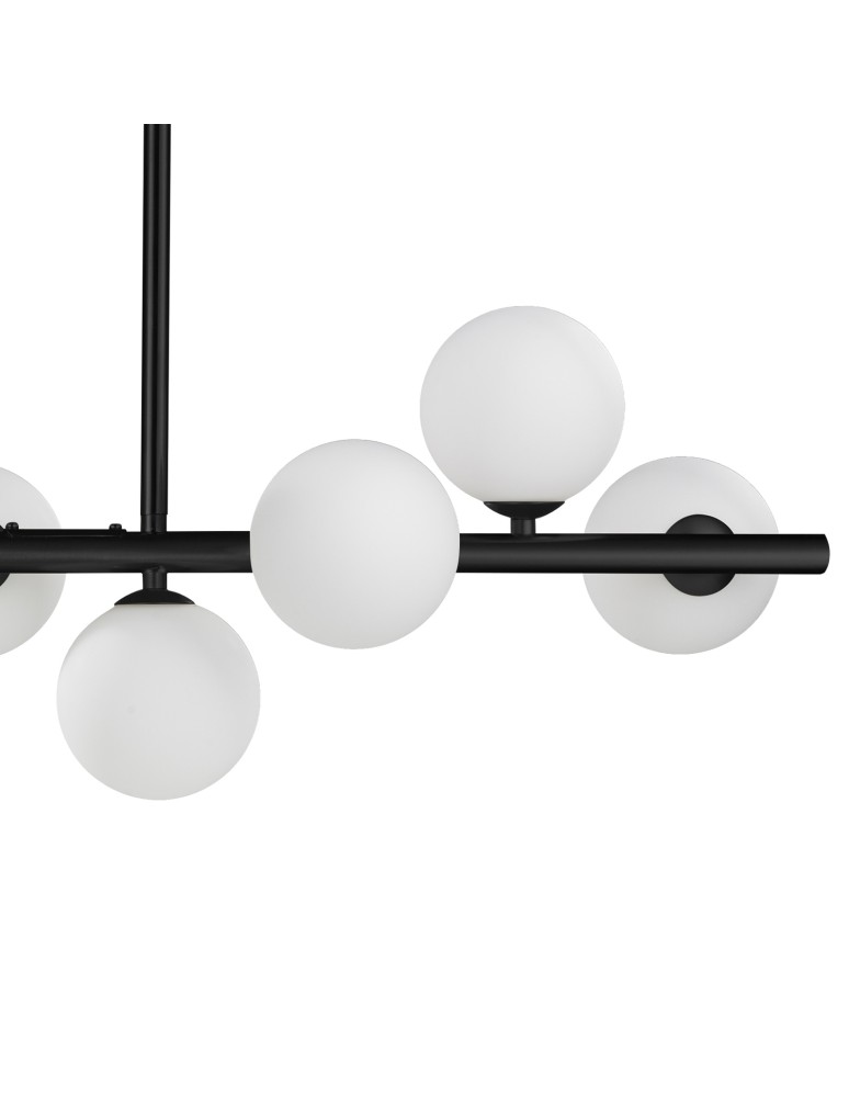 Pendant lamps over the island - Step into Design MINI MOON pendant lamp black 100cm ST-8118P-11 black - product kolory-swiatla.pl 3