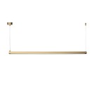 Pendant lamps over the island - Step into Design BEAM-100 LED pendant lamp gold 100cm / 4000 K ST-8960-L100-4000K. - product 1