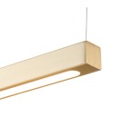 Pendant lamps over the island - Step into Design BEAM-100 LED pendant lamp gold 100cm / 4000 K ST-8960-L100-4000K. - product 4