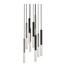 Icicle pendant lamps - Zuma Line One Pendant Lamp Black+Gold/Matt Black+French Gold P0461-09L-P7SD. - product 2