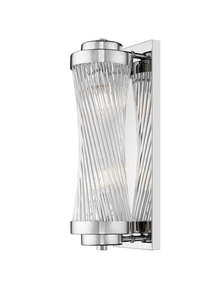 Glamour wall lamps - Zuma Line Sergio Wall lamp Chrome W0528-02N-B5AC - product kolory-swiatla.pl 1