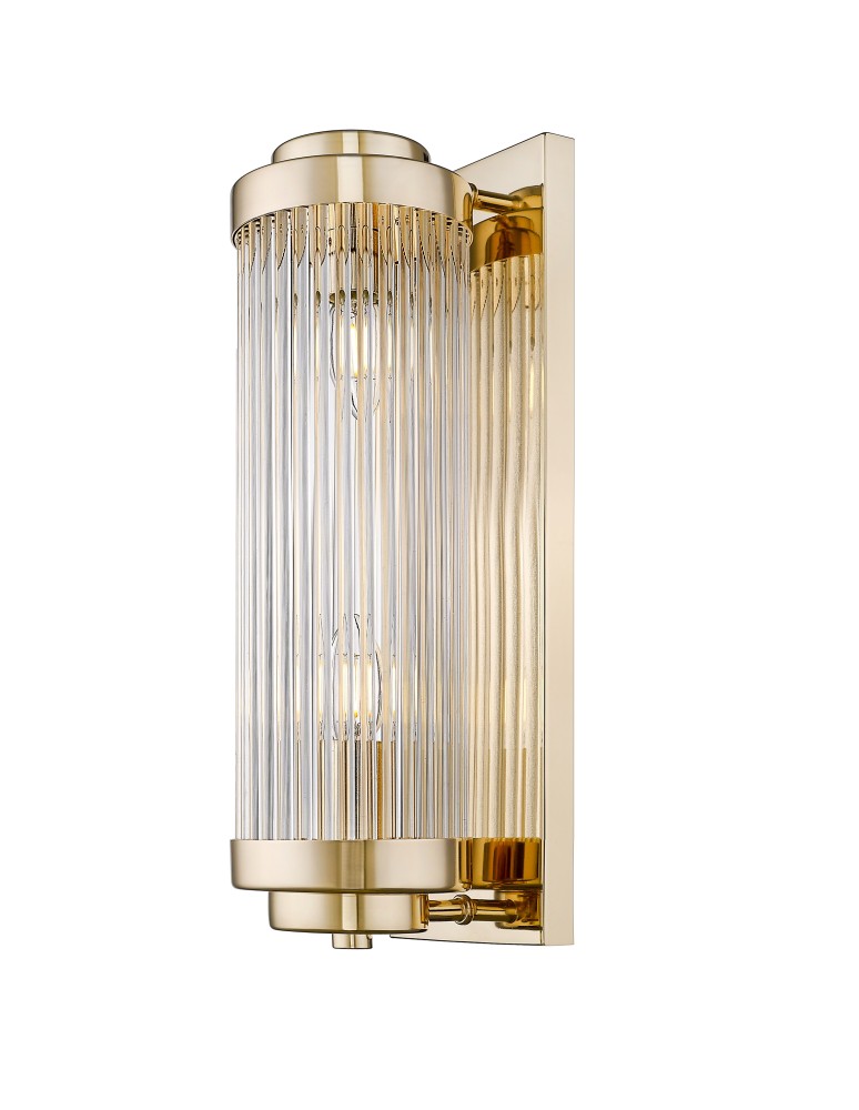 Glamour wall lamps - Zuma Line Sergio Wall lamp Gold/French Gold W0528-02N-F7AC. - product kolory-swiatla.pl 1