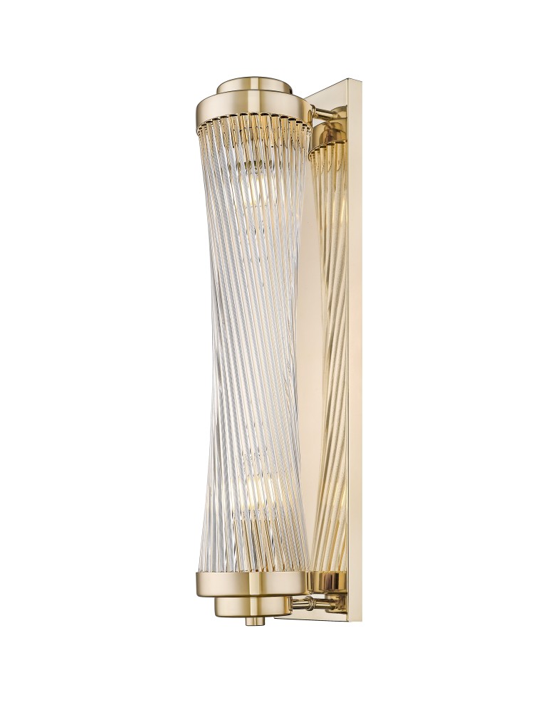 Glamour wall lamps - Zuma Line Sergio Wall lamp Gold/French Gold W0528-02M-F7AC. - product kolory-swiatla.pl 1