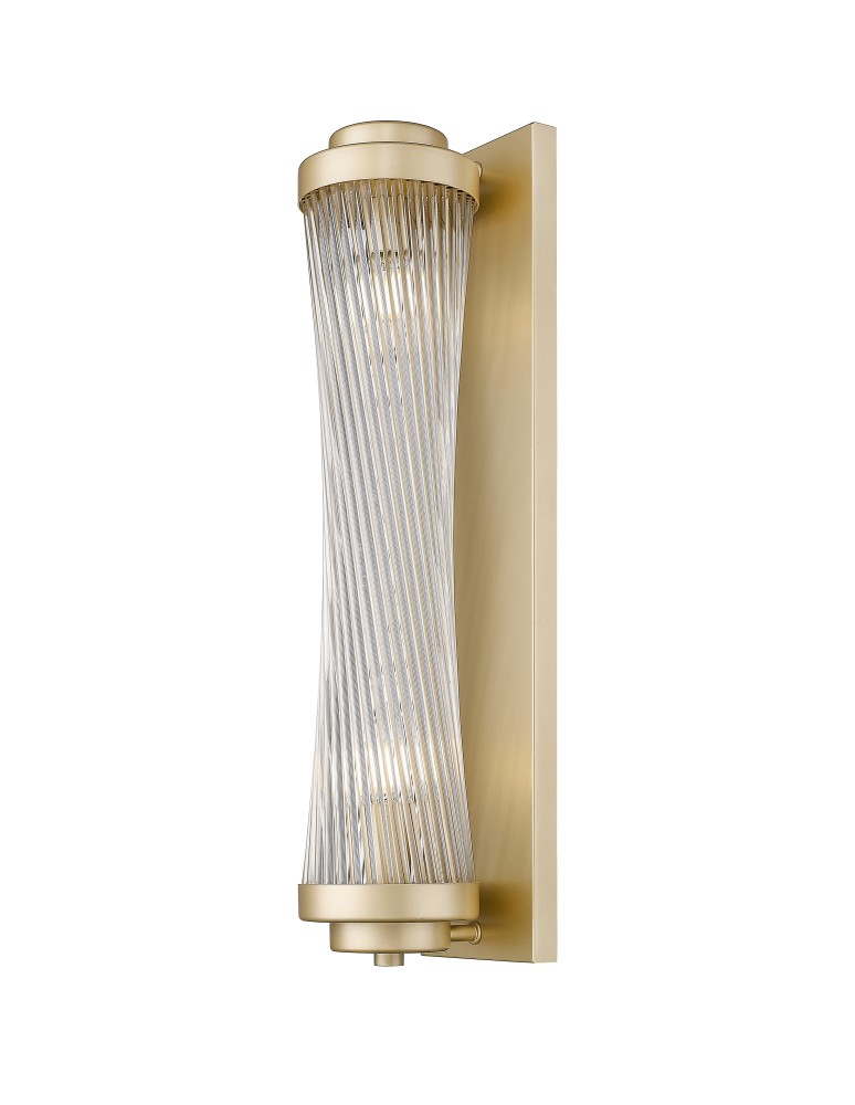 Glamour wall lamps - Zuma Line Sergio Wall lamp Matte Gold/Matt Gold W0528-02M-V6AC - product kolory-swiatla.pl 1