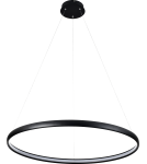 Pendant lamps circles - Zuma Line Carlo Pendant Lamp Matte Black/Matte Black PL210503-800-BK - product 1