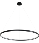 Pendant lamps circles - Zuma Line Carlo Pendant Lamp Matte Black/Matte Black PL210503-1200-BK - product 1