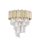 Glamour ceiling lamps - Zuma Line Gladius Ceiling Lamp C0535-05C-F4J7 gold. - product 1