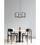 Single pendant lamps - Zuma Line Caroline pendant lamp P0541-01B-SDAC matte black - product 3