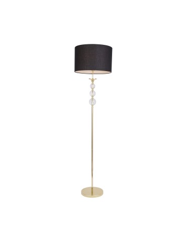 Zuma Line Rea II Floor Lamp Gold-Black/Gold-Black RLL93163-1GB.