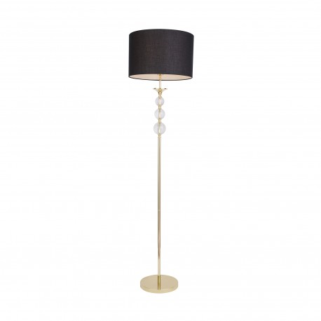 Zuma Line Rea II Lampa Podłogowa Złoto-Czarna/Gold-Black RLL93163-1GB