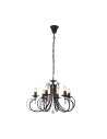 Zuma Line Novia Lampa Wisząca Czarna/Black RLD94217-6B