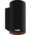 Tube wall lamps - Zuma Line Sandy WL Round Wall lamp Black/Black 92696-N - product 1