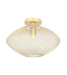 Single ceiling lamps - Zuma Line Orion Ceiling Lamp A8130 gold. - product 1
