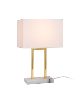 Zuma Line Carlos Lampa Stołowa Złoty&Biały/Gold&White T20038A-PB