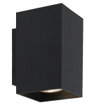 Tube wall lamps - Zuma Line Sandy WL Square Wall lamp Black/Black 92698-N - product 1
