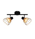 Spotlight ceiling lamps - Zuma Line Gent Ceiling Lamp P20084-2TU black. - product 1