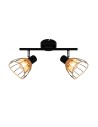 Zuma Line Gent Lampa Sufitowa P20084-2TU czarny
