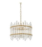 Glamour chandeliers - Zuma Line Alexandria Pendant Lamp P0556-06D-V7V7 gold. - product 1
