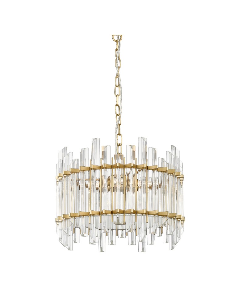 Glamour chandeliers - Zuma Line Alexandria Pendant Lamp P0556-06D-V7V7 gold. - product kolory-swiatla.pl 1
