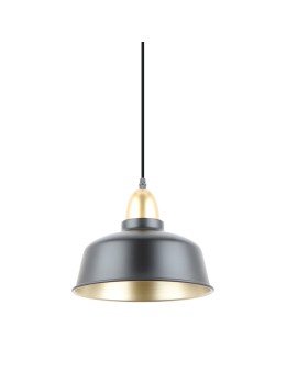 Zuma Line Mensa Lampa Wisząca A8063-BK czarny mat