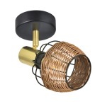 Adjustable wall lamps - Zuma Line Copa Wall lamp R5022003-1R black - product 1