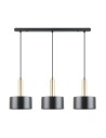 Zuma Line Leo Pendant Lamp A8133-3A matte black