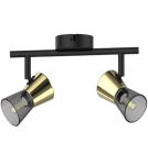 Spotlight ceiling lamps - Zuma Line Cento Ceiling Lamp TK220532-2BG matte black. - product 1