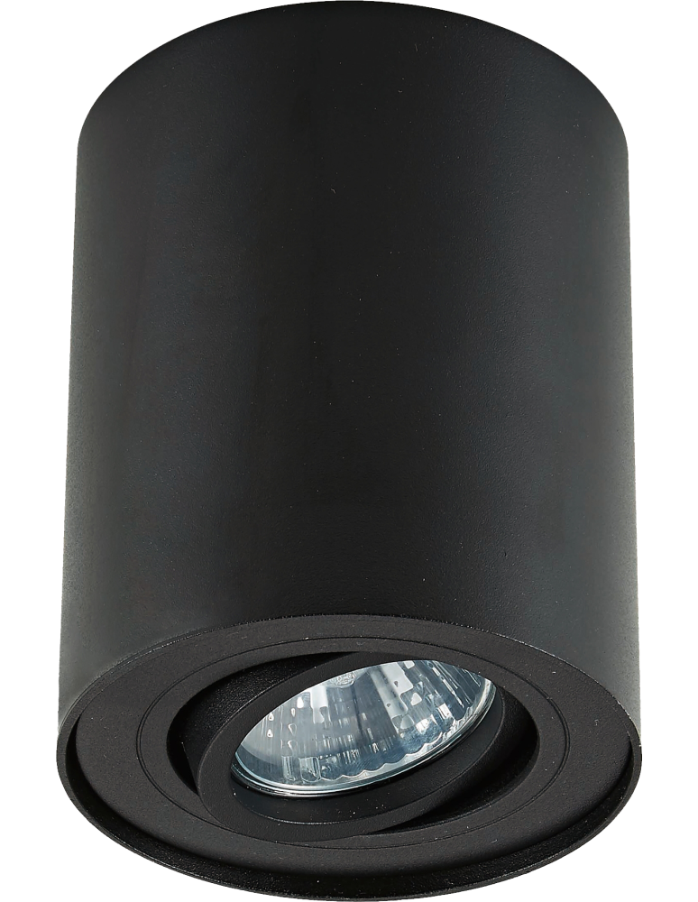 Black ceiling fixtures - Zuma Line Rondoo Sl 1 Plafond Black/Black 20038-BK-N. - product kolory-swiatla.pl 1