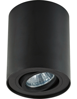 Zuma Line Rondoo Sl 1 Plafon Czarny/Black 20038-BK-N