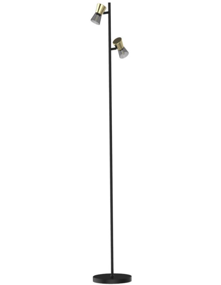 Adjustable floor lamps - Zuma Line Cento Floor Lamp FL220532-2 matte black. - product kolory-swiatla.pl 1